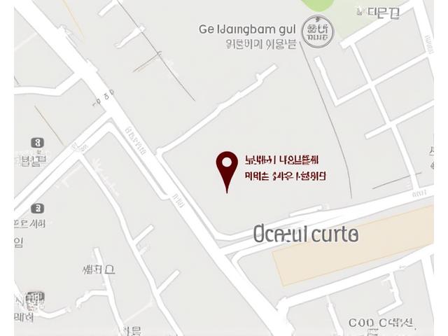 Gyeollin Craft 강남 쇼룸 및 작업장 위치 지도